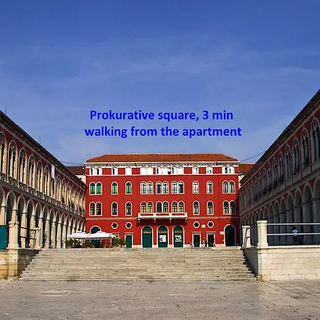 Luxury With Patio In The Heart Of Appartamento Spalato